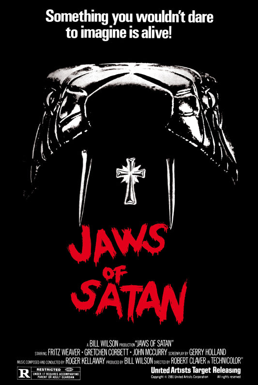 Jaws Of Satan Magnet 01 Movie Magnet