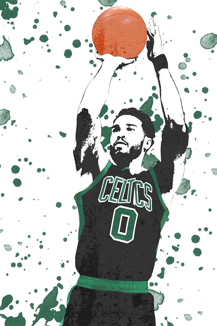 Jayson Tatum American Basketball Boston Celtics Team Jigsaw Puzzle