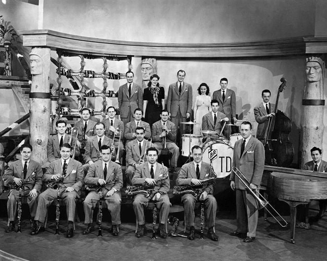 Jazz Artist Tommy Dorsey Orchestra Glossy Keychain Print Big Band Keychain