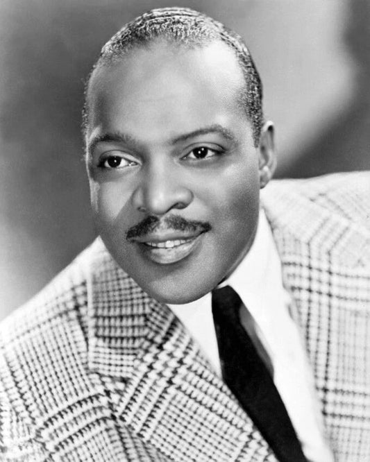 Jazz Bandleader Count Basie Glossy Keychain Pianist Keychain Music Print