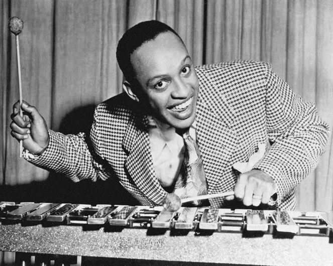 Jazz Bandleader Lionel Hampton Glossy Magnet Vibraphonist Magnet Music Print