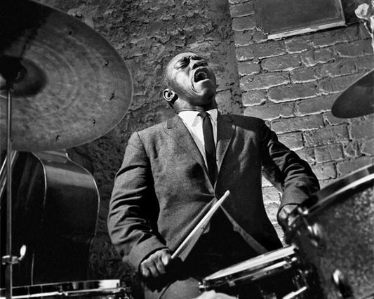 Jazz Drummer Arthur 'Art' Blakey Glossy Magnet Print Jazz Messengers Magnet 1