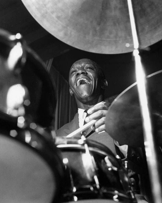 Jazz Drummer Arthur 'Art' Blakey Glossy Keychain Print Jazz Messengers Keychain 2