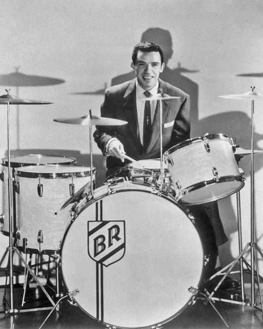 Jazz Drummer Buddy Rich Glossy Magnet Music Magnet