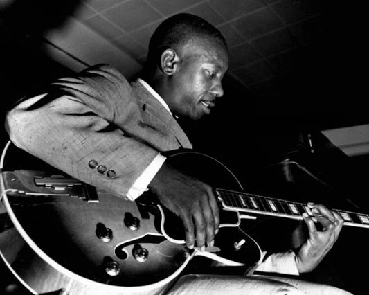 Jazz Guitarist Wes Montgomery Glossy Photo Old Music Print Poster 2