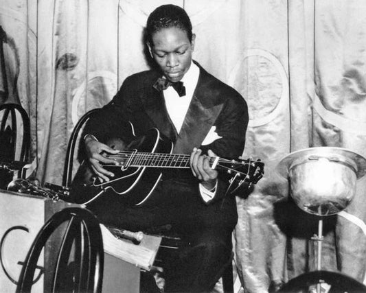 Jazz Legend Guitarist Charlie Christian Magnet Music Print Glossy Magnet