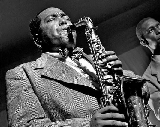Jazz Musician Charlie Parker Glossy Keychain Saxophonist Glossy Keychain 1