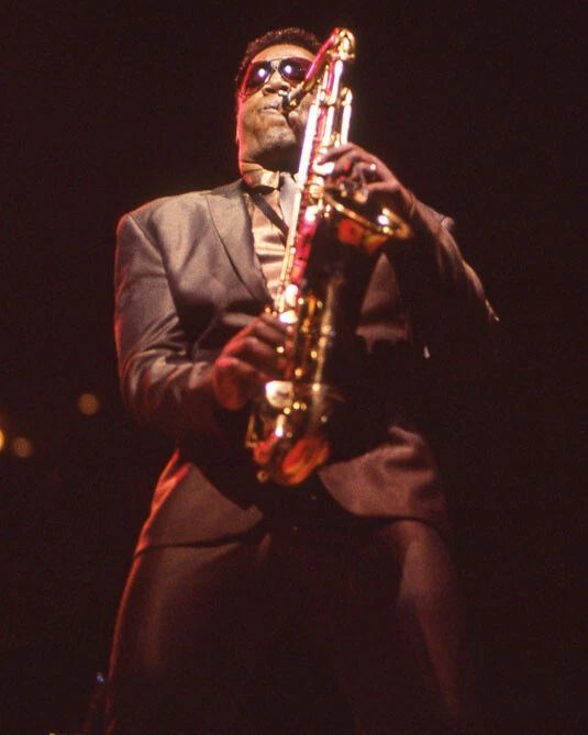 Jazz Musician Clarence Clemons Glossy Photo Saxophonist Glossy Print Poster