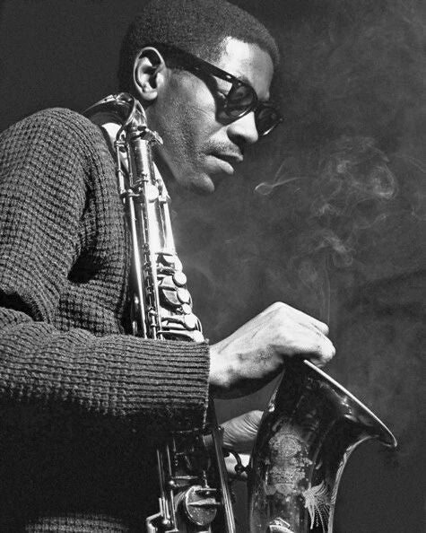 Jazz Musician Joe Henderson Glossy Photo Saxophonist Glossy Print Poster