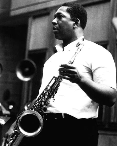 Jazz Musician John Coltrane Glossy Keychain Saxophonist Glossy Keychain 1