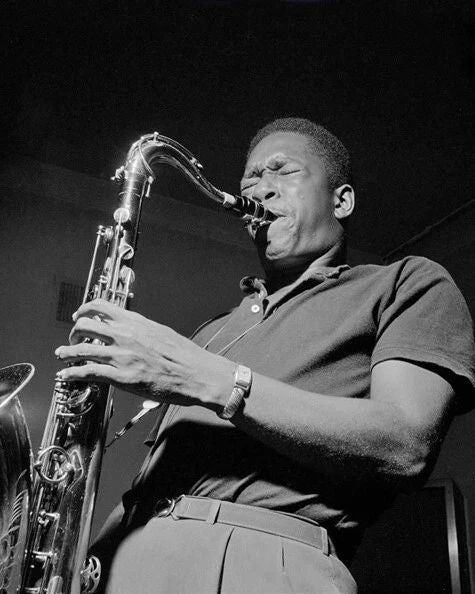 Jazz Musician John Coltrane Glossy Magnet Saxophonist Glossy Magnet 2