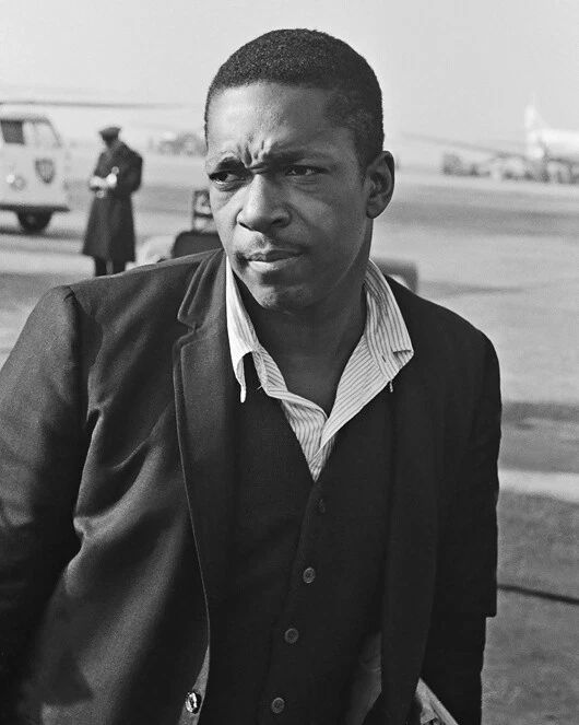 Jazz Musician John Coltrane Photo Saxophonist Glossy Print Poster