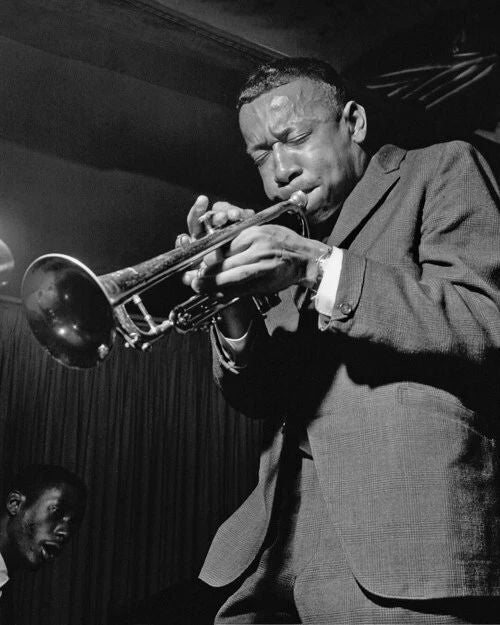 Jazz Musician Lee Morgan Glossy Magnet Trumpeter Magnet