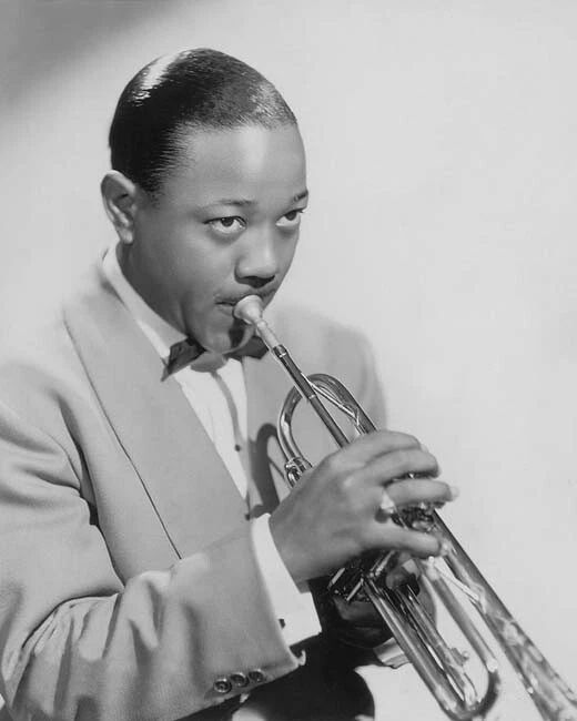 Jazz Musician Roy Eldridge Glossy Keychain Vocal Print Trumpet Player Keychain