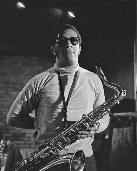 Jazz Musician Sonny Rollins Glossy Magnet Saxophonist Glossy Magnet