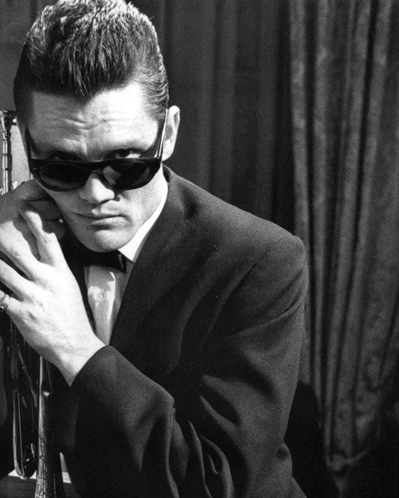 Jazz Musician & Trumpet Player Chet Baker Prince Of Cool Keychain Keychain