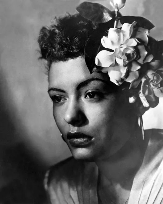 Jazz Singer Billie Holiday Glossy Magnet Print Songwriter Magnet 2