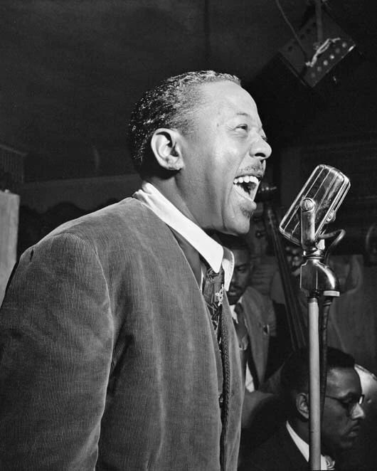 Jazz Singer Roy Eldridge Glossy Keychain Vocal Print Big Band Trumpet Player