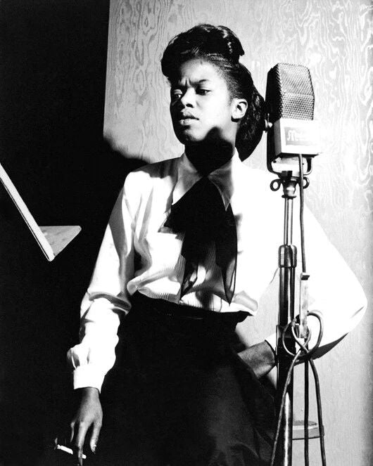 Jazz Singer Sarah Vaughan Glossy Keychain Vocal Music Keychain 3