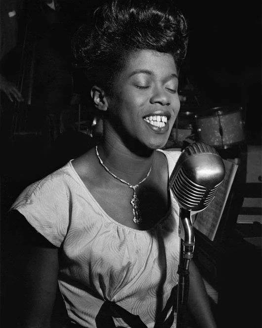 Jazz Singer Sarah Vaughan Glossy Magnet Vocal Music Magnet 4