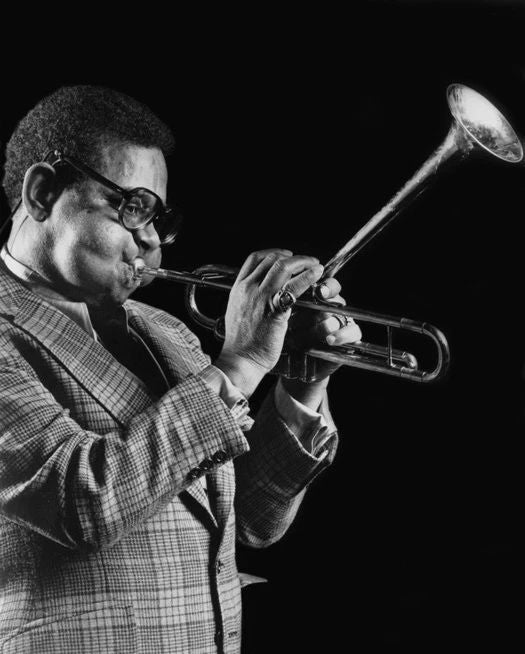 Jazz Trumpet Dizzy Gillespie Glossy Magnet Music Print Entertainment Magnet 3
