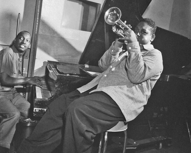 Jazz Trumpet Fats Navarro Glossy Keychain Music Print Entertainment Keychain