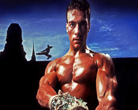 Jean Claude Van Damme Old Movie Kickboxer Keychain Picture Keychain Print
