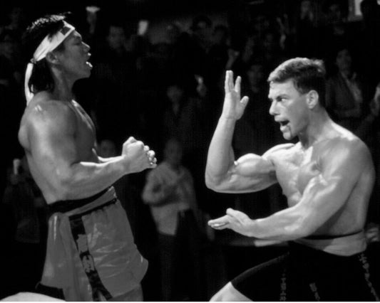 Jean Claude Van Damme In Movie Kickboxer Keychain Picture Keychain Print