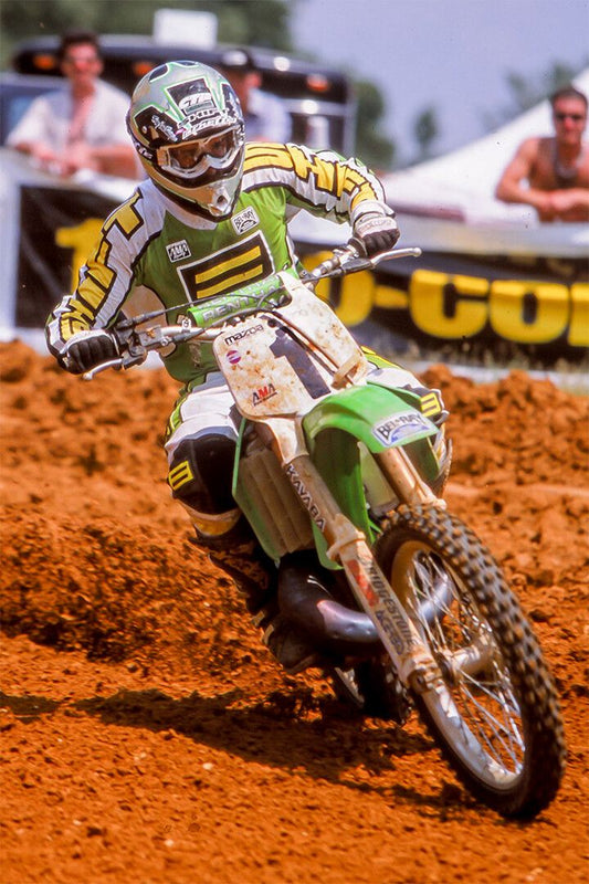 Jeff Emig Motorcycle Cross Country Driver Star Wall Art Home Poster