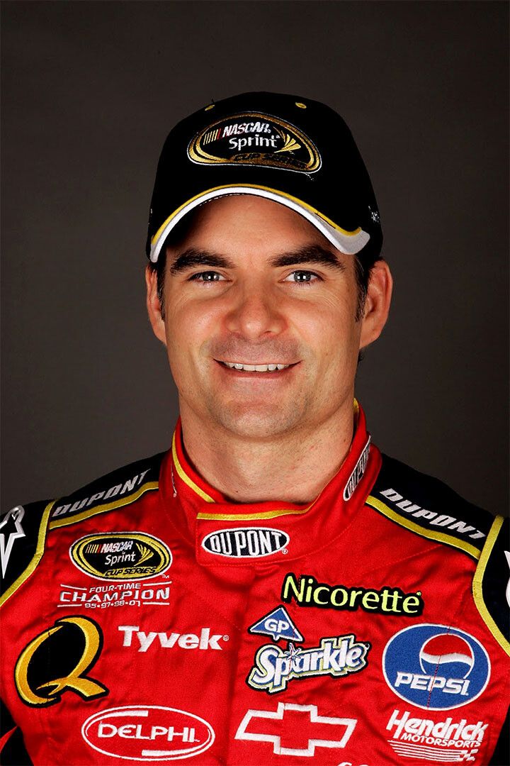 Jeff Gordon Sports Stock Car Racing Driver Print Wall Home Decor Keychain