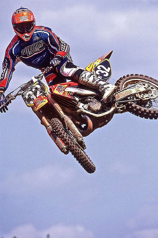 Jeff Stanton Motorcycle Cross Country Racer Idol Wall Art Home Poster