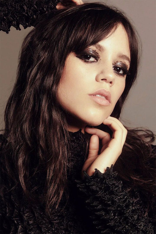 Jenna Ortega Famous American Movie Actor Beauty Wall Art Home Poster