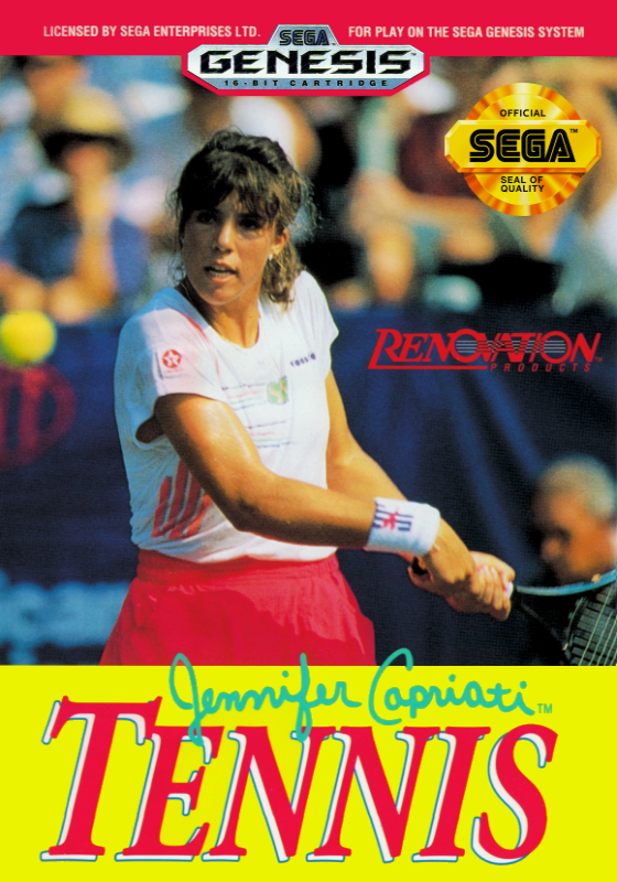 Jennifer Capriati Tennis (Usa) Genesis Print Poster