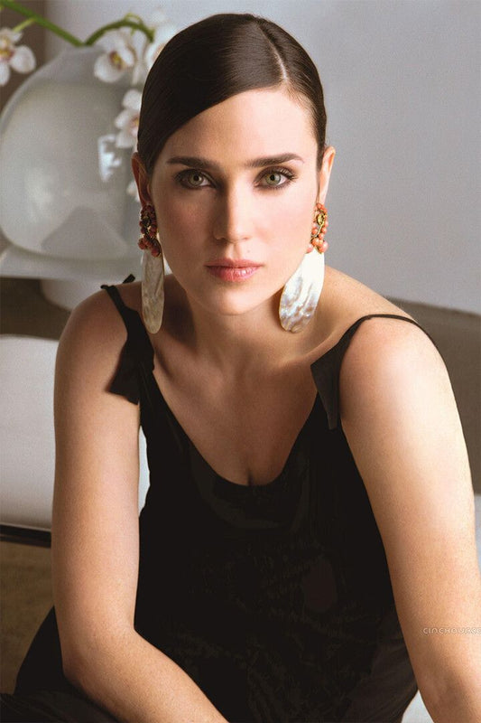 Jennifer Connelly Artist American Actor Painting Wall Home Decor Poster