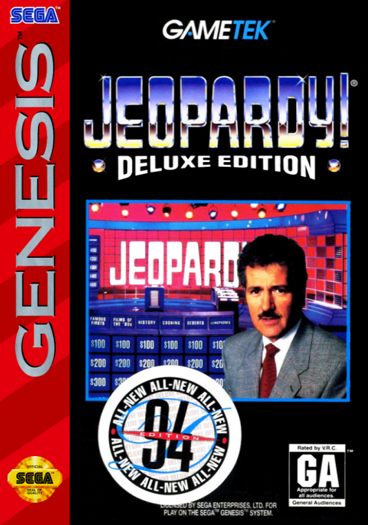 Jeopardy! Deluxe Edition (Usa) Genesis Print Poster