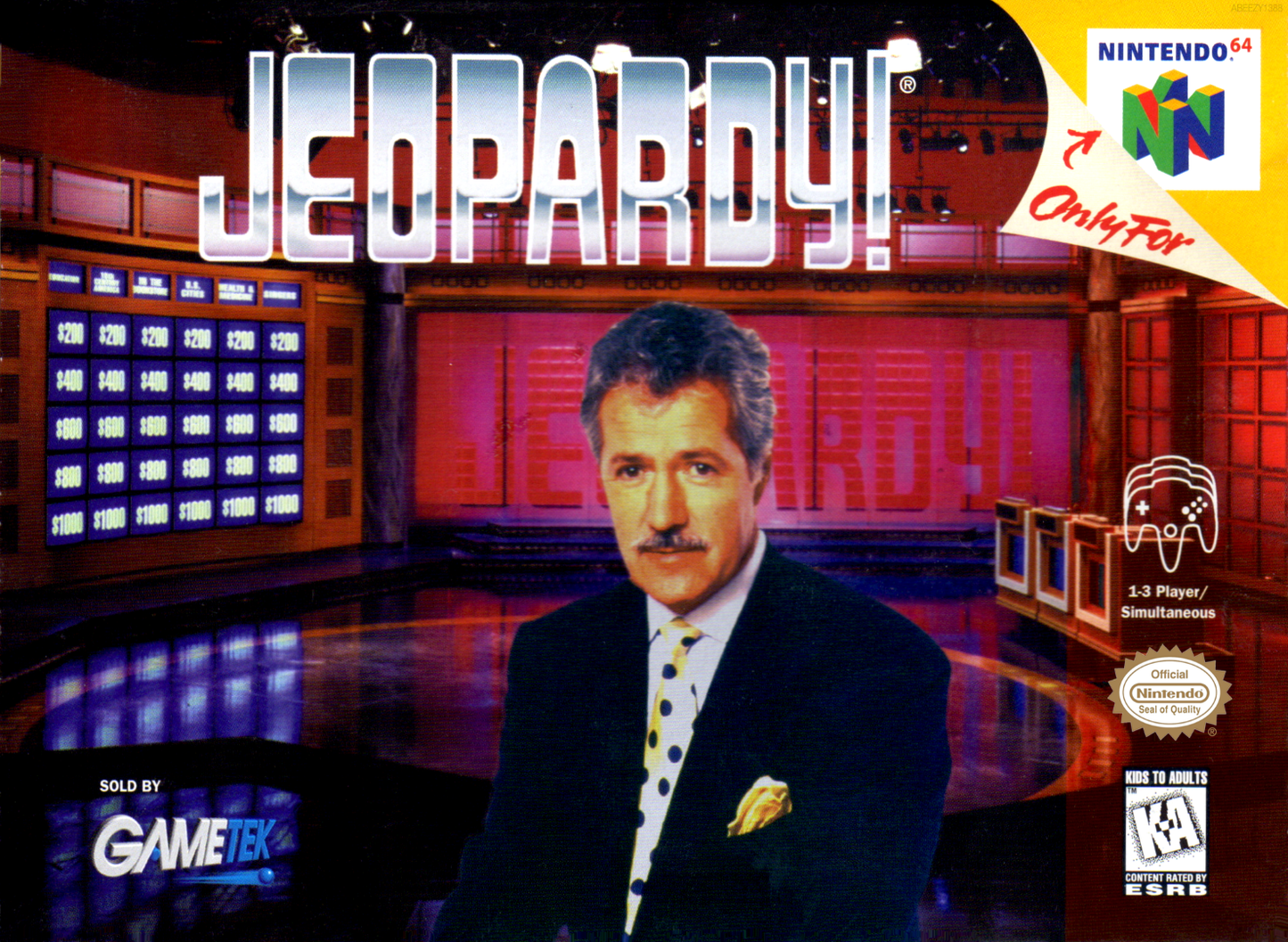 Jeopardy! N64 Print Poster