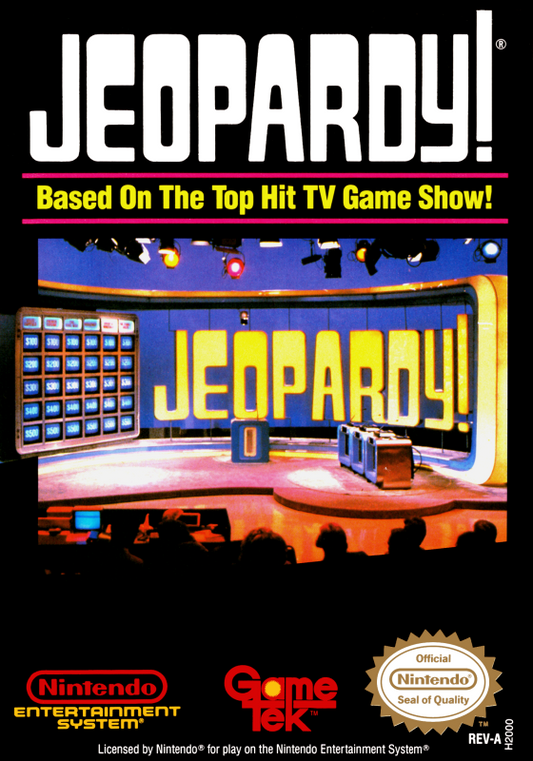 Jeopardy! (Usa) Nes Print Poster