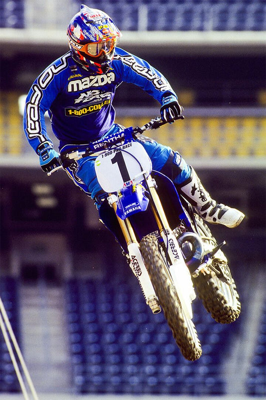 Jeremy Mcgrath Motorcycle Cross Country Driver Star Wall Art Home Poster