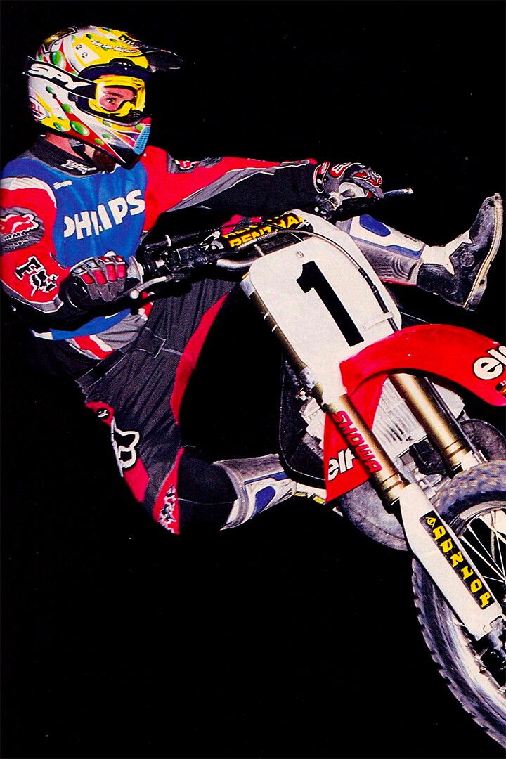 Jeremy Mcgrath Motorcycle Cross Country Idol Jigsaw Puzzle