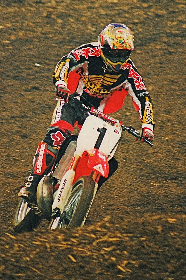 Jeremy Mcgrath Motorcycle Cross Country Racer Idol Magnet