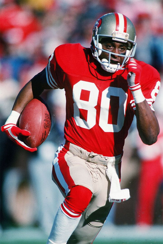 Jerry Rice American Football Player Star Wall Art Home Decor Poster