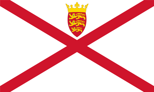 Jersey Flag Keychain