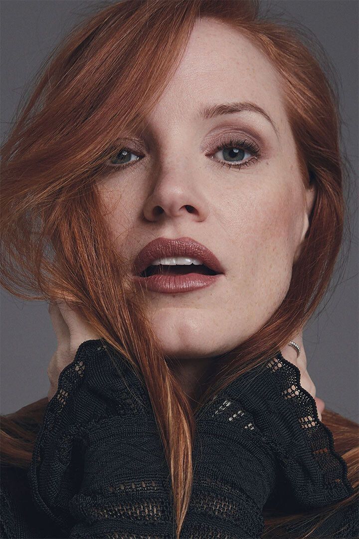Jessica Chastain Beautiful Model And Actress Wall Home Decor Keychain