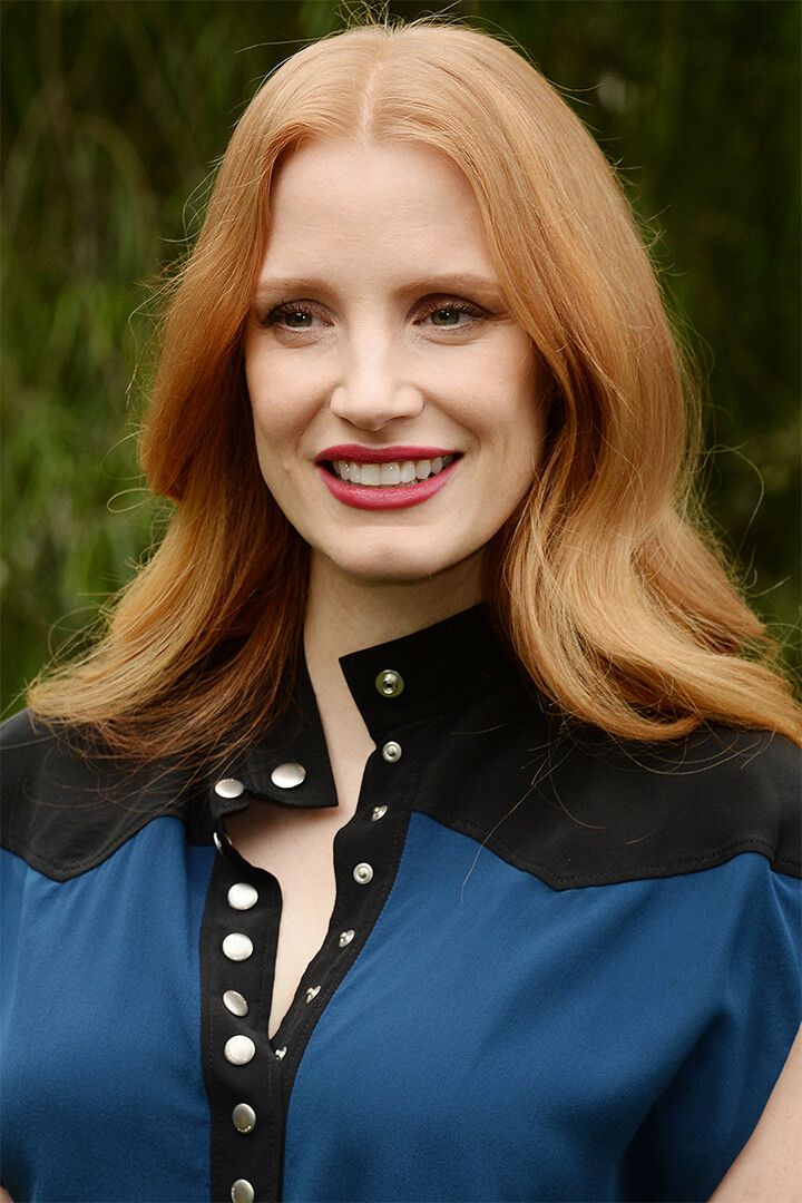 Jessica Chastain Celebrity Cinema Actor Idol Keychain