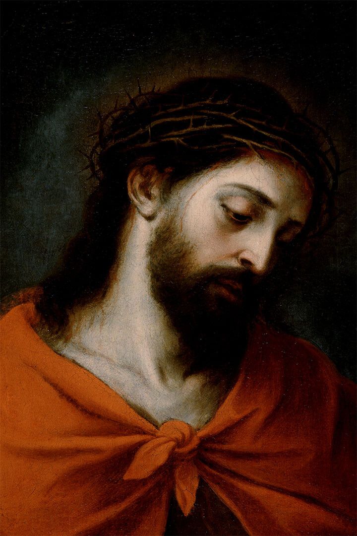 Jesus Christ Black Messiah Religious Oil Painting Wall Home Decor Keychain
