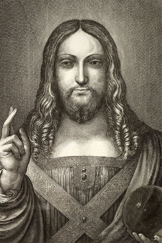Jesus Christ Leonardo Da Vinc Old Masters Wall Art Home Decor Poster