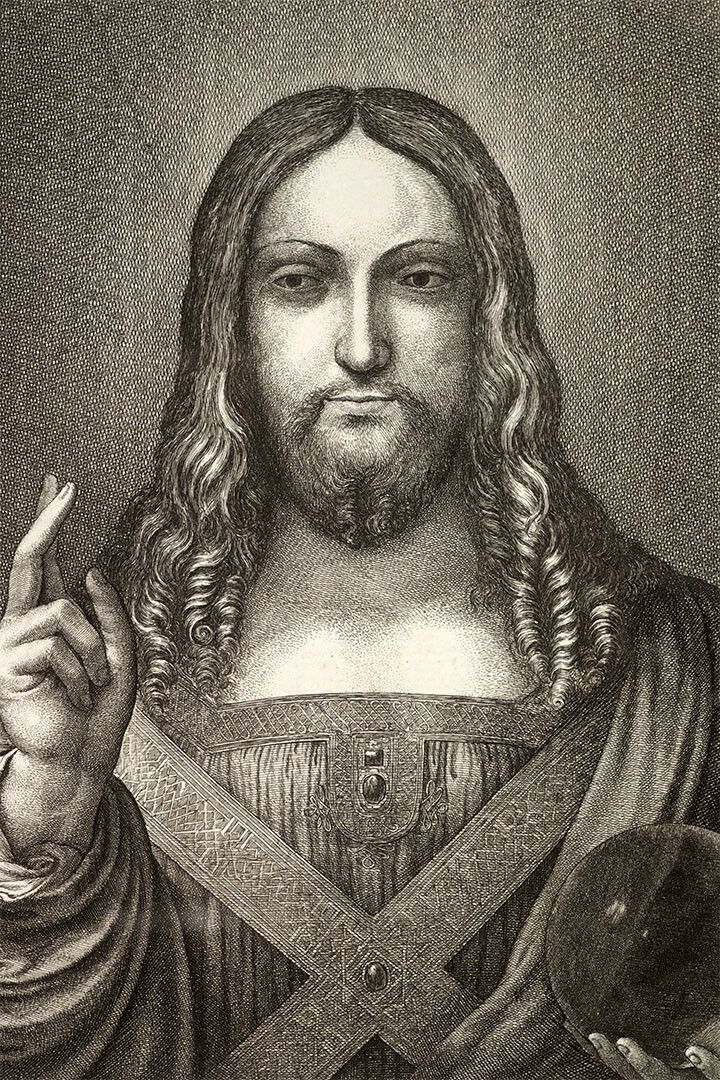 Jesus Christ Leonardo Da Vinc Old Masters Jigsaw Puzzle