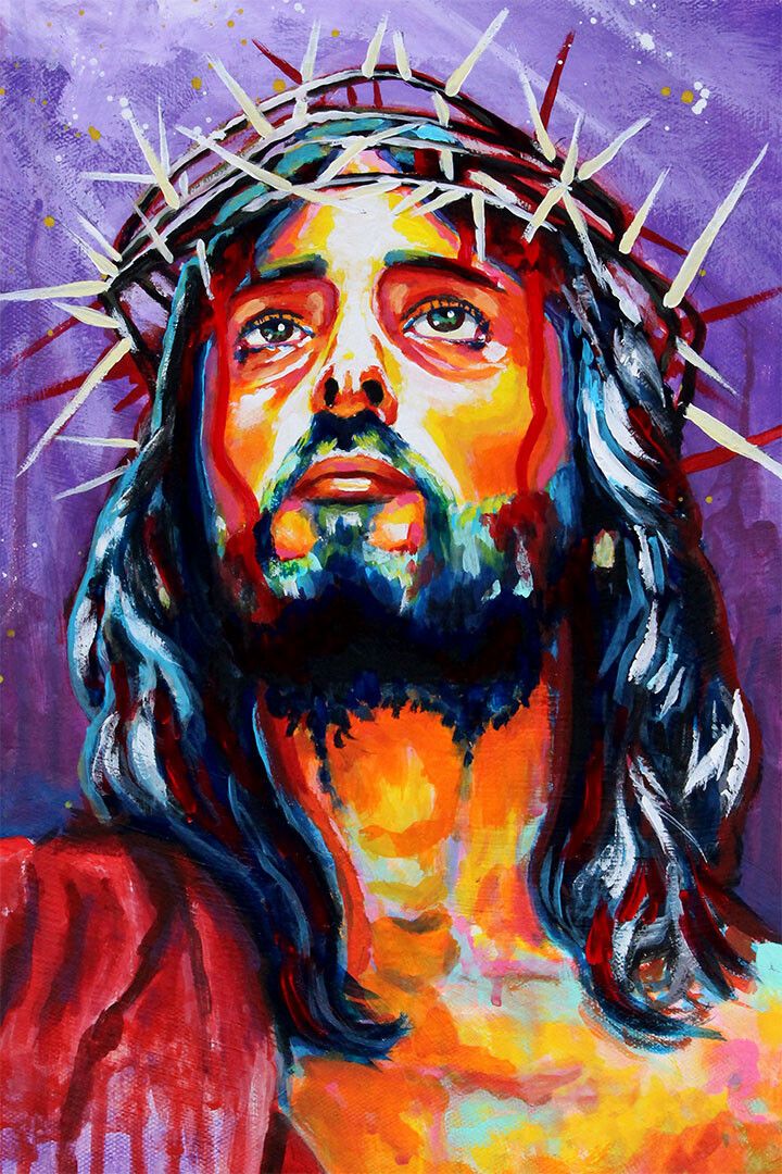 Jesus Christ Messiah Religious Image Print Jigsaw Puzzle