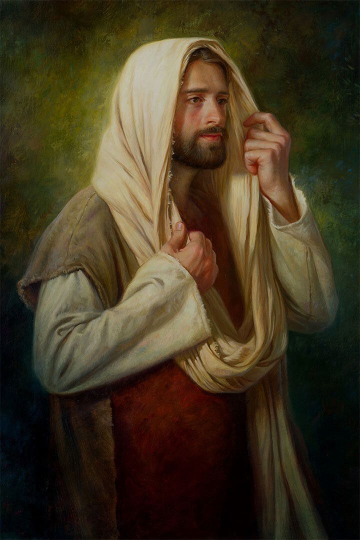 Jesus Christ Messiah Religious Image Vintage Jigsaw Puzzle