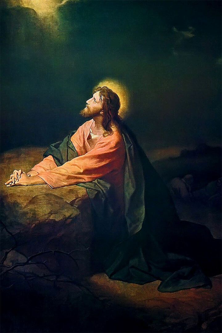 Jesus In The Garden Of Gethsemane Religious Jigsaw Puzzle